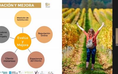 Más de 20 socios de la Ruta do Viño Rías Baixas inician el Plan de Formación y adaptación frente a la COVID-19 de Enoturismo Galicia