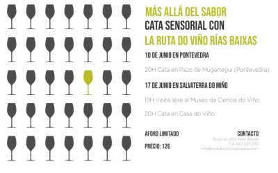 La Ruta do Viño Rías Baixas organiza la segunda edición de la Cata Sensorial en Pontevedra y Salvaterra de Miño